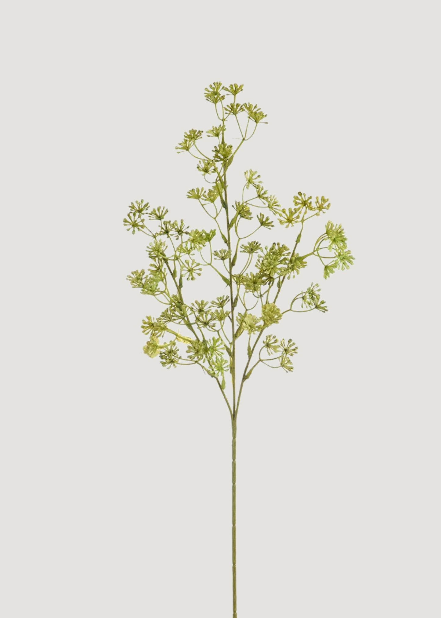 Green Fake Sedum Succulent Cluster Branch - 26"