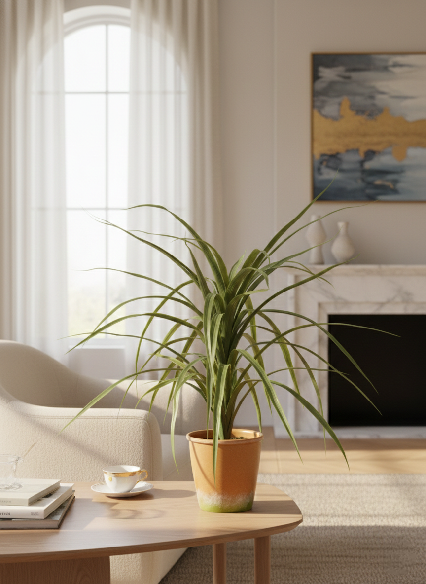 Artificial Dracaena Succulent Plant in Pot - 25.5"