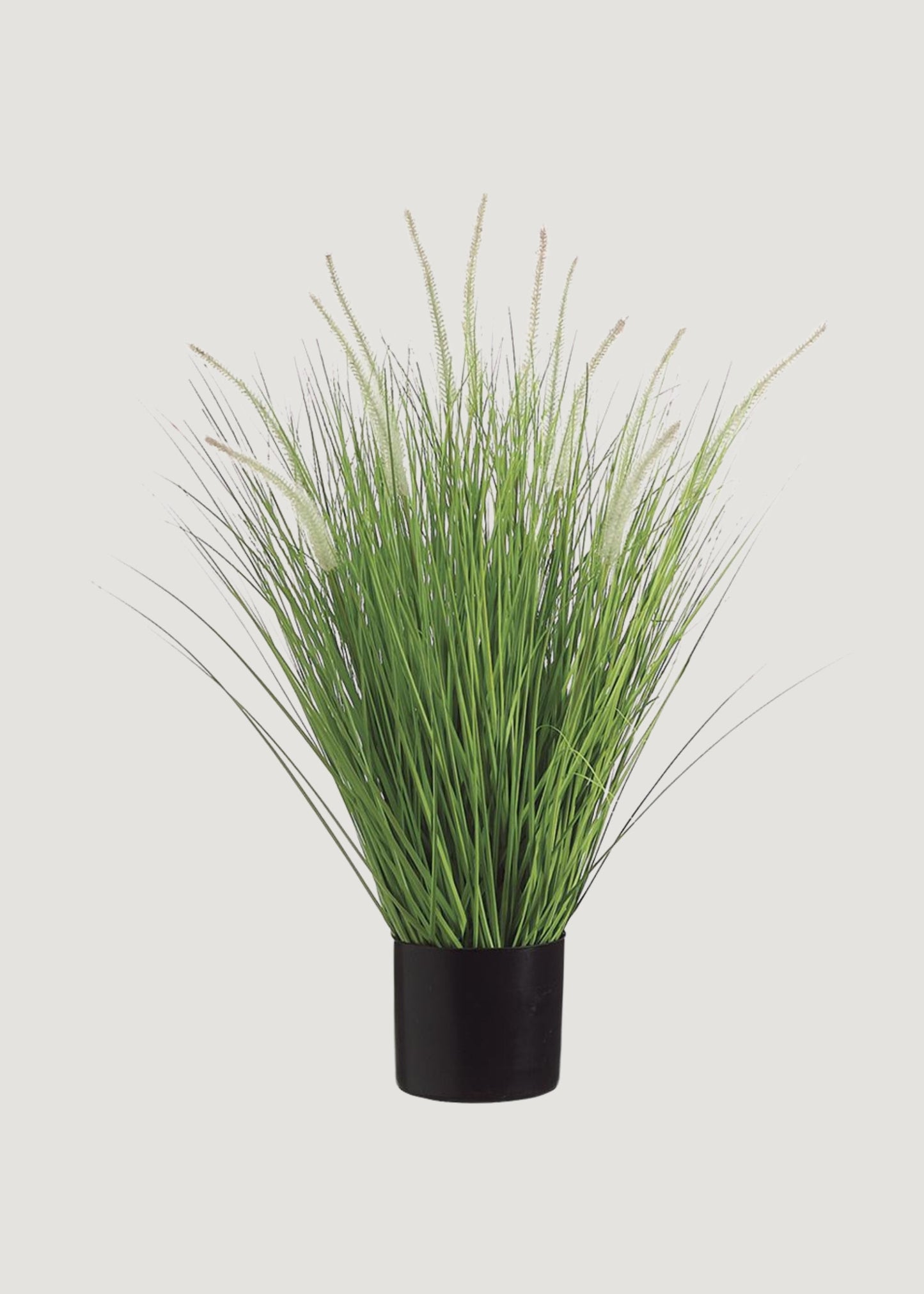 Tall Artificial Potted Dog Tail Onion Grass Plant - 34"