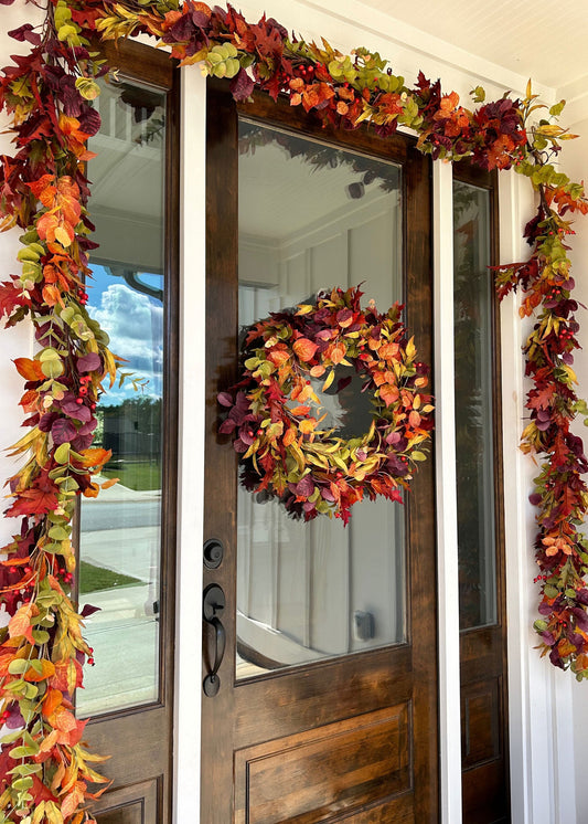 Autumn Harvest Front Door Design Set