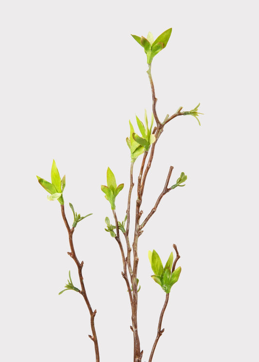 Green Artificial Budding Spring Willow Branch - 41"