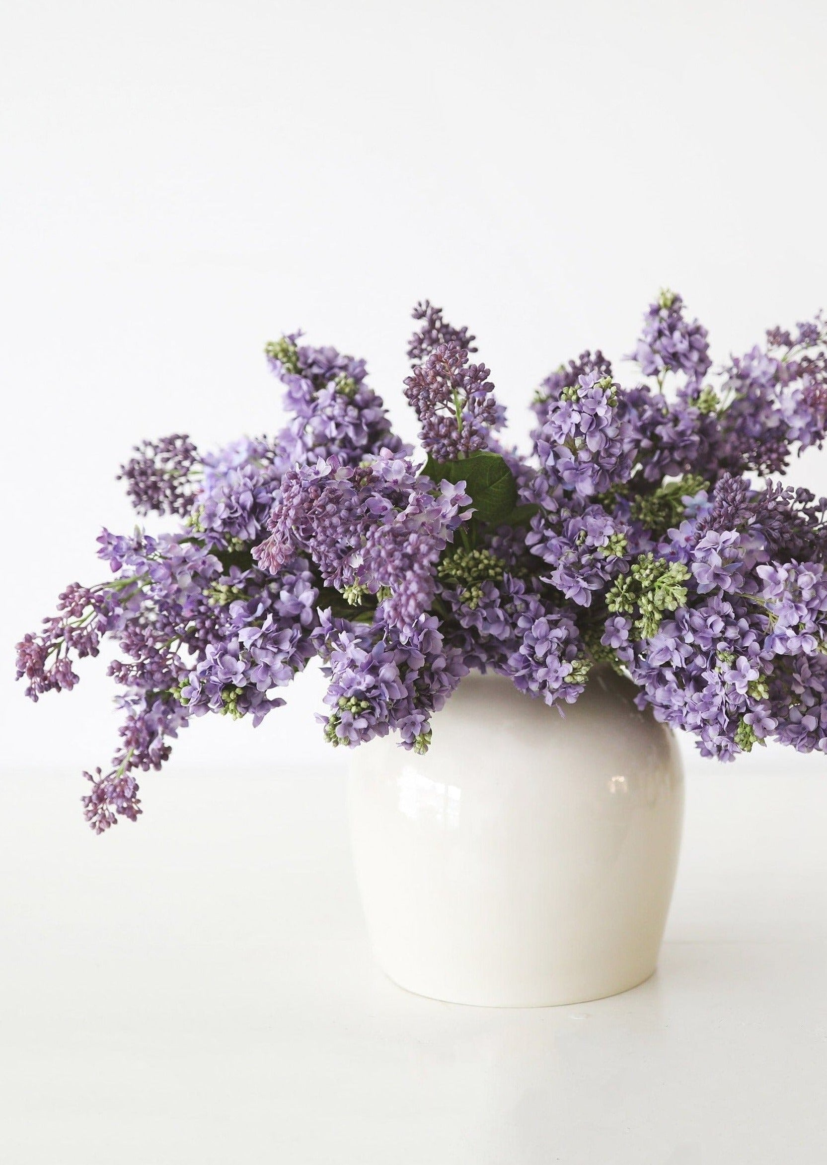 Lavender Artificial Lilac Flower - 25"