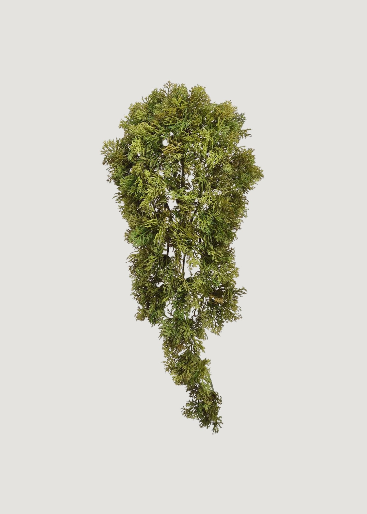 Artificial Moss Vine Hanging Bush - 14"