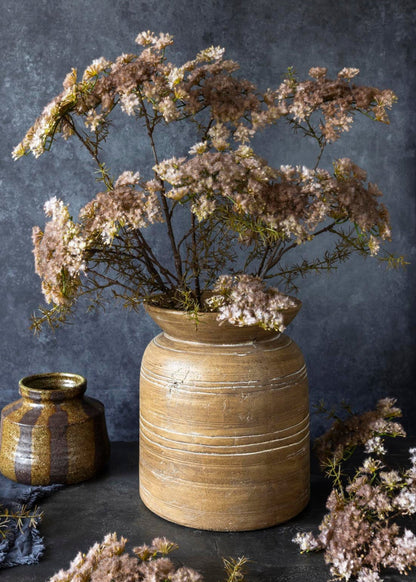 Abigail Ahern Blush Artificial Queen Anne's Lace Branch - 31"
