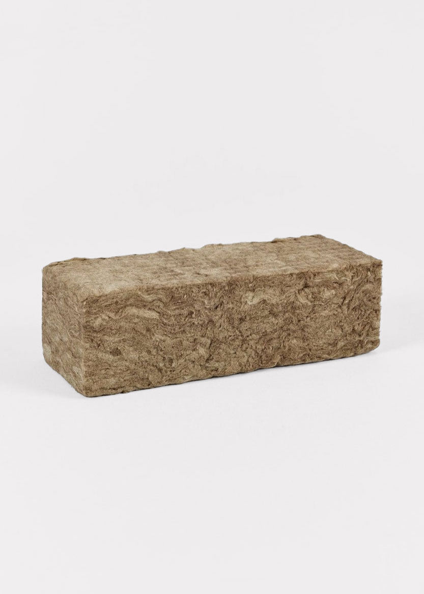 Reusable All Natural Agra-Wool Natural Floral Foam Brick - 8.5"
