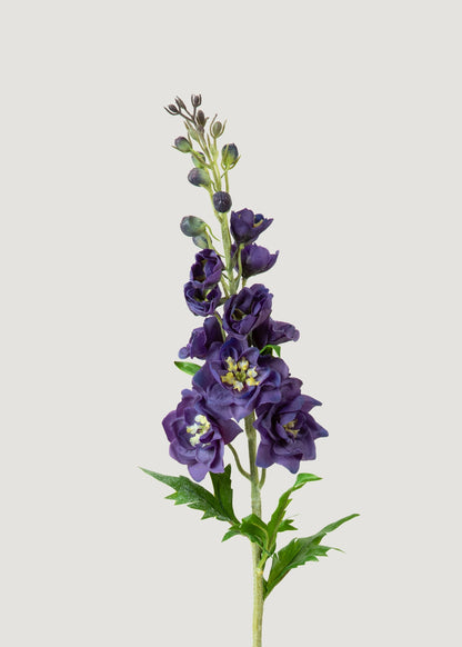 Purple Real Touch Delphinium Wildflower - 28"