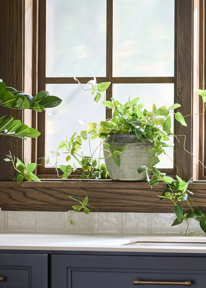 Earthy Ceramic Planter Pot - 6.25"