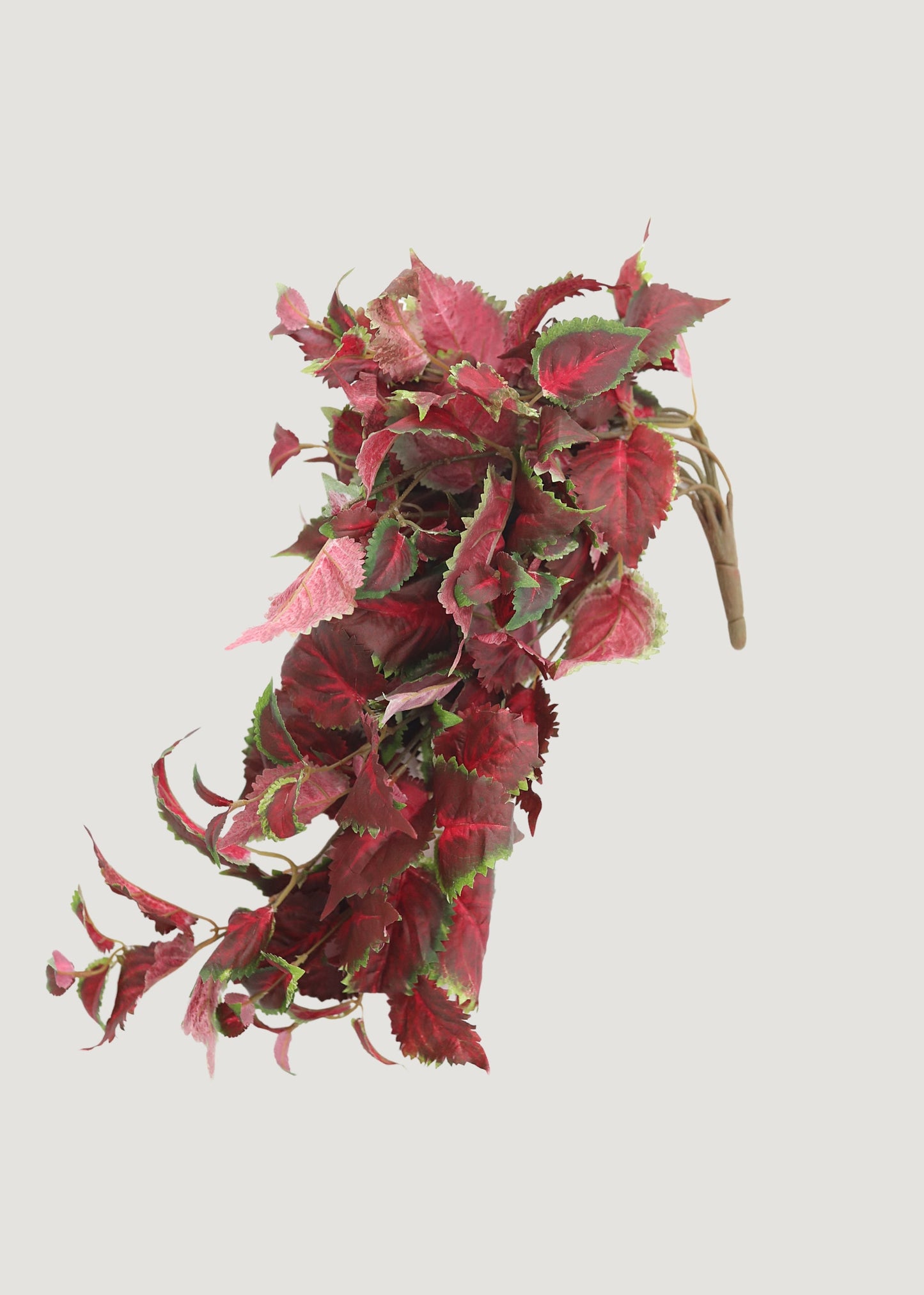 Fake UV Treated Indoor/Outdoor Hanging Coleus Plant - 25"