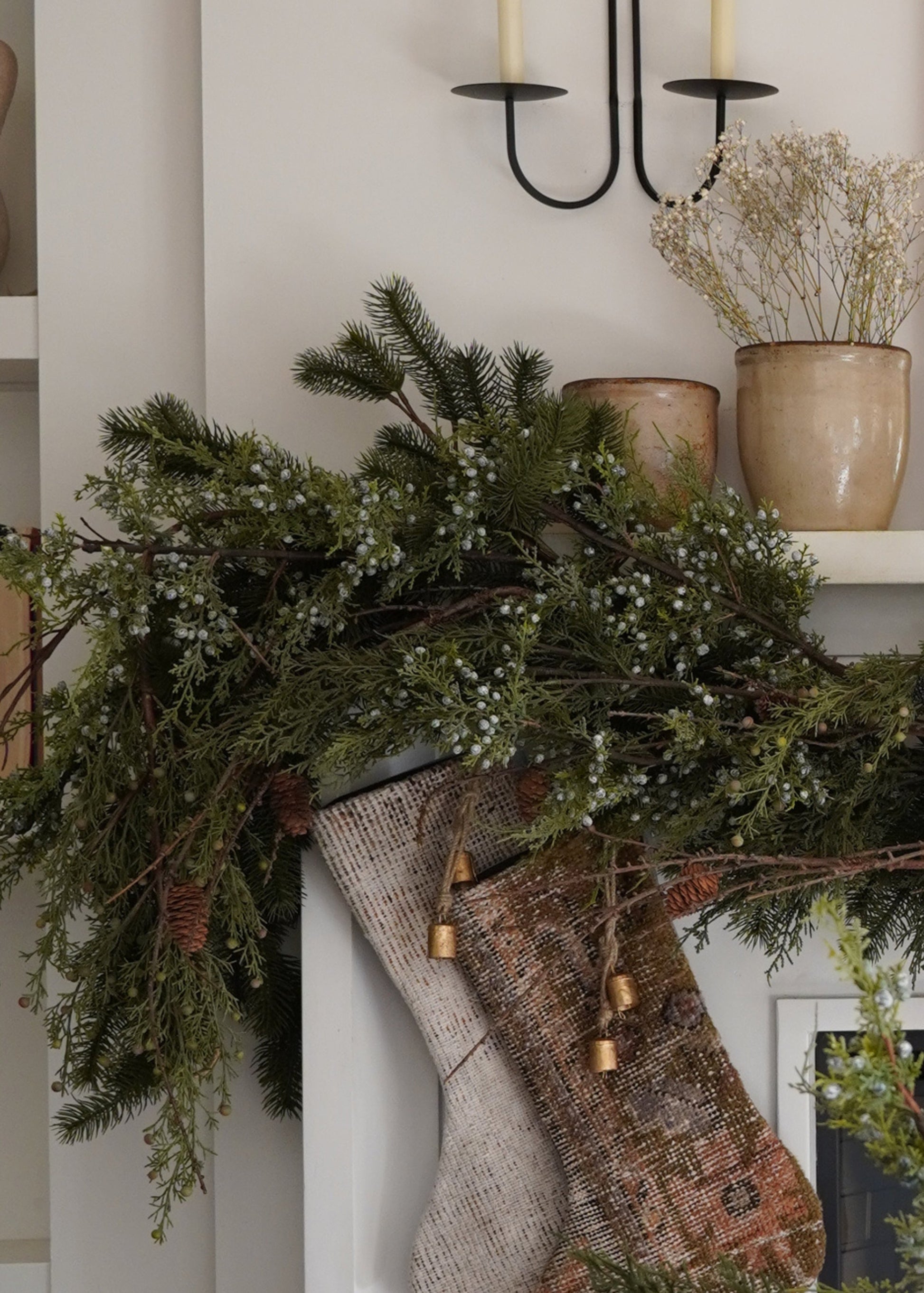 Oversized Deluxe Blue Spruce Pine Branch - 51"