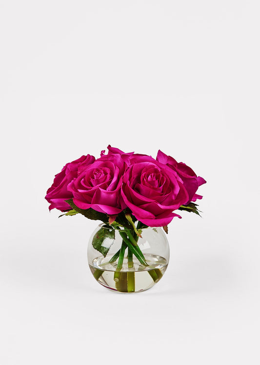 Real Touch Rose Arrangement - 7.75"