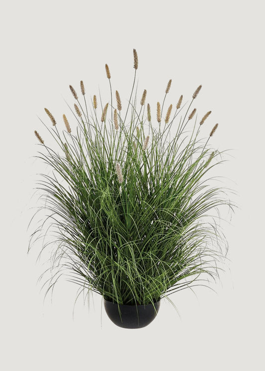 Large Artificial Potted Foxtail Grass Plant - 47"