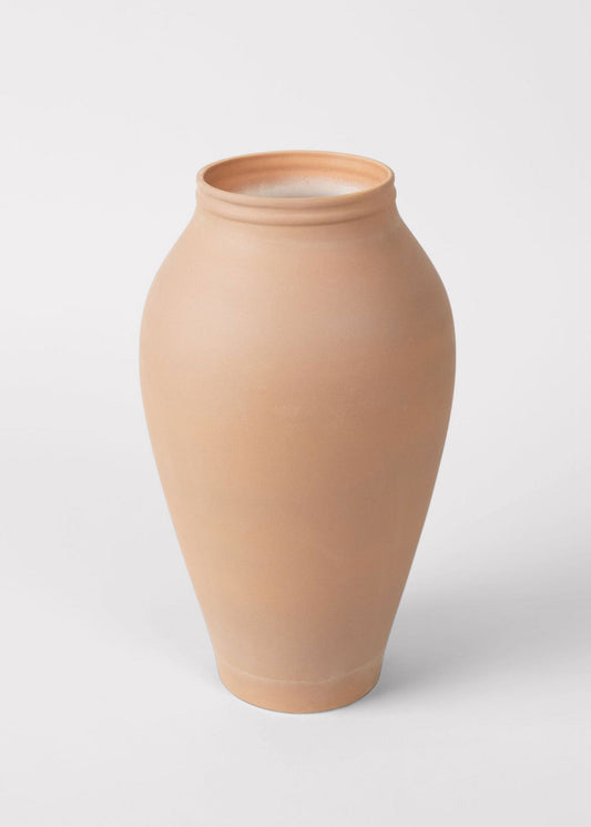 Terracotta Medium Ceramic Vase - 14"
