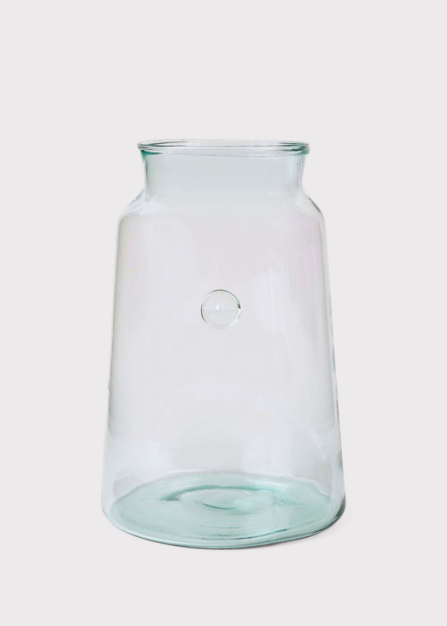 etúHOME Large French Mason Jar Vase - 14.25" Tall