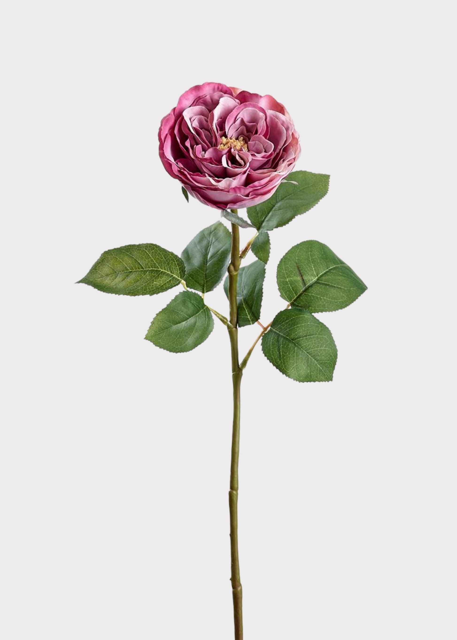 Fake Flower Rose in Pink Fuchsia  - 26"