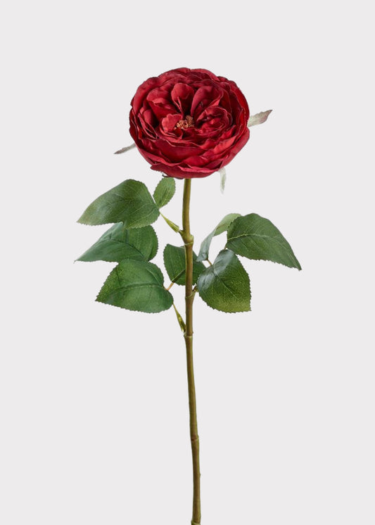 Fake Flower Rose in Red - 26"