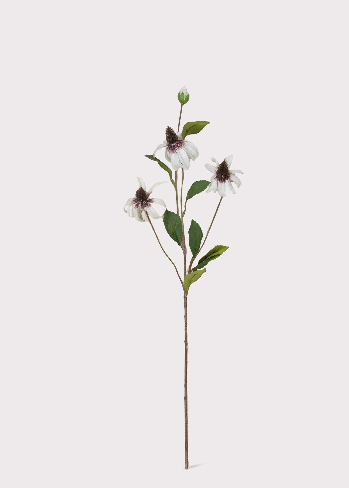 White Artificial Black-Eyed-Susan Wildflowers - 33"