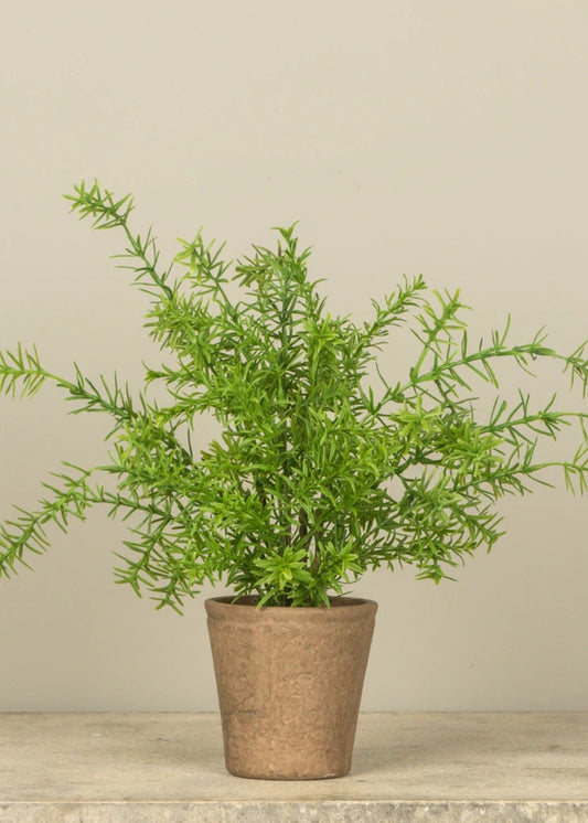Artificial Potted Rosemary Herb Plant - 16"