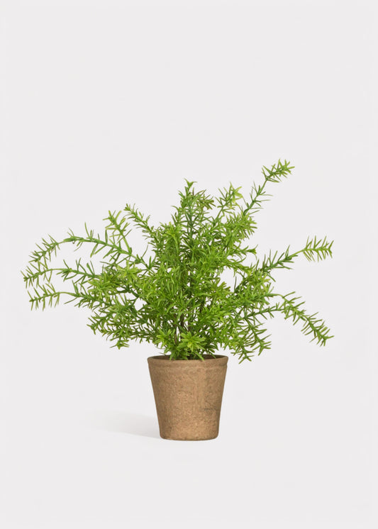 Artificial Potted Rosemary Herb Plant - 16"