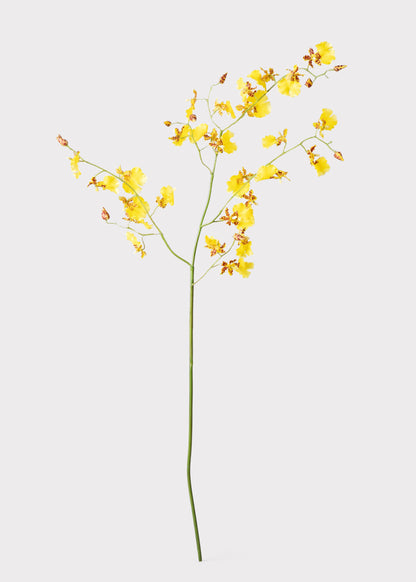 Artificial Dancing Orchids in Yellow - 46"