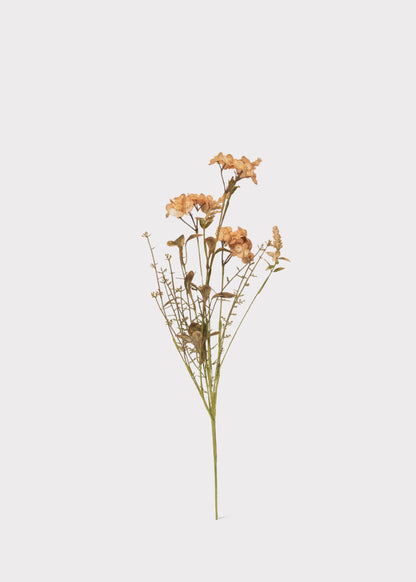 Artificial Wildflower Spray in Vintage Peach - 20.5"