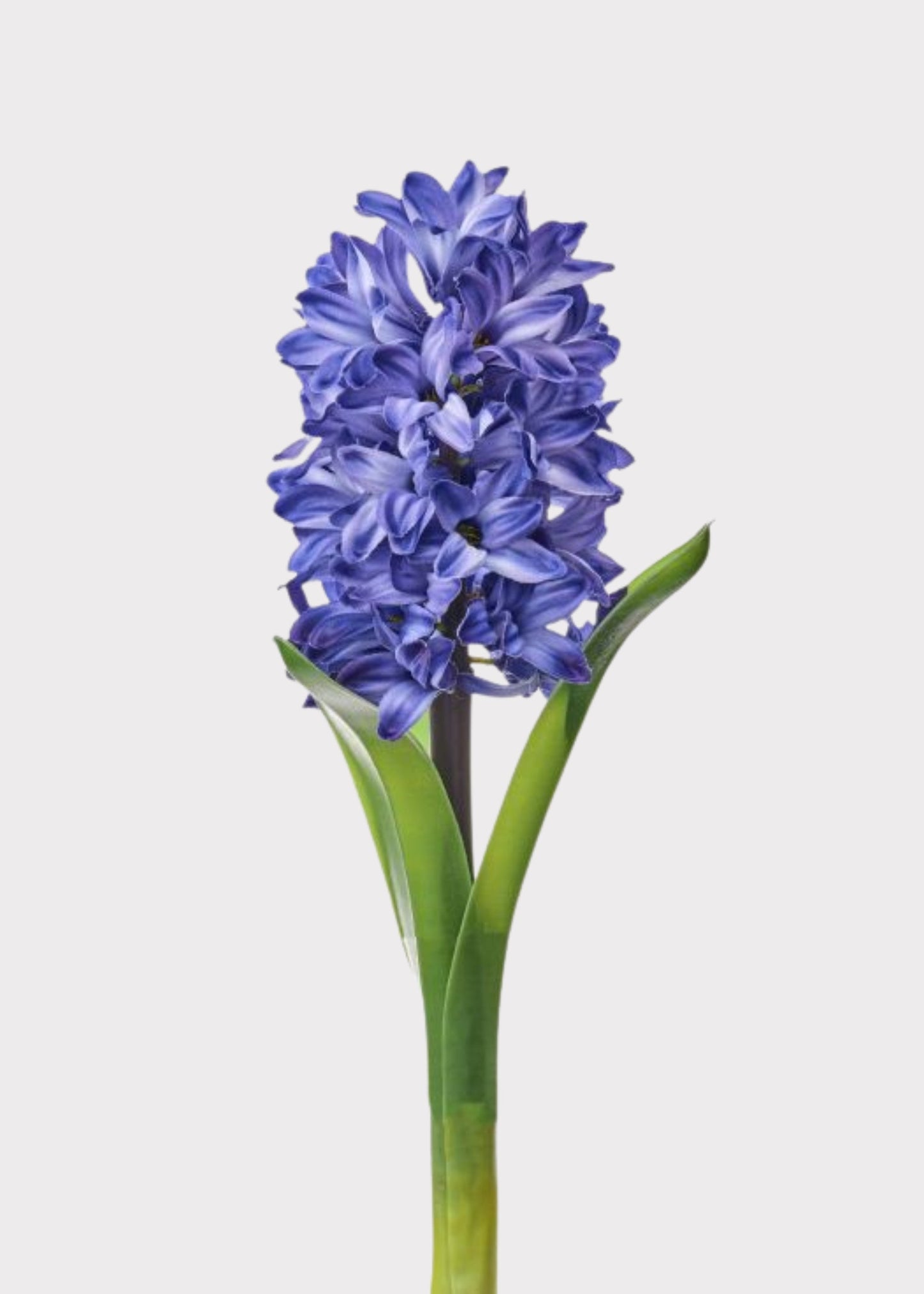 Blue Artificial Hyacinth Spring Flower - 13"
