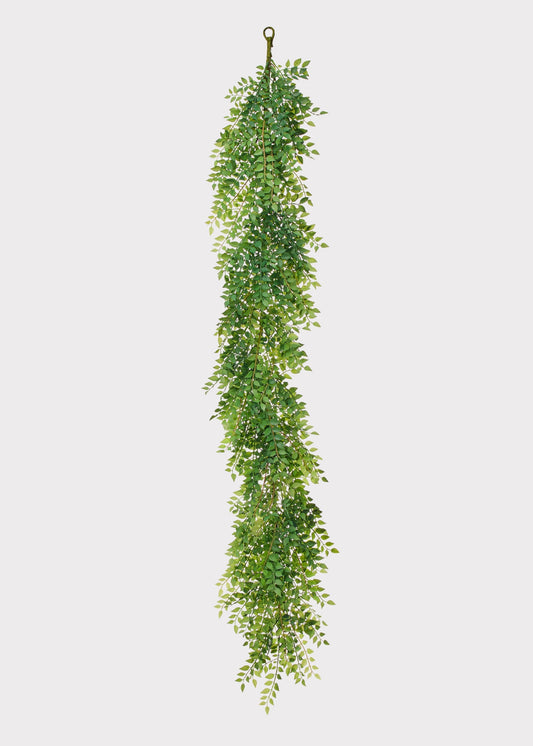 Artificial Italian Ruscus Leaf Garland - 48"