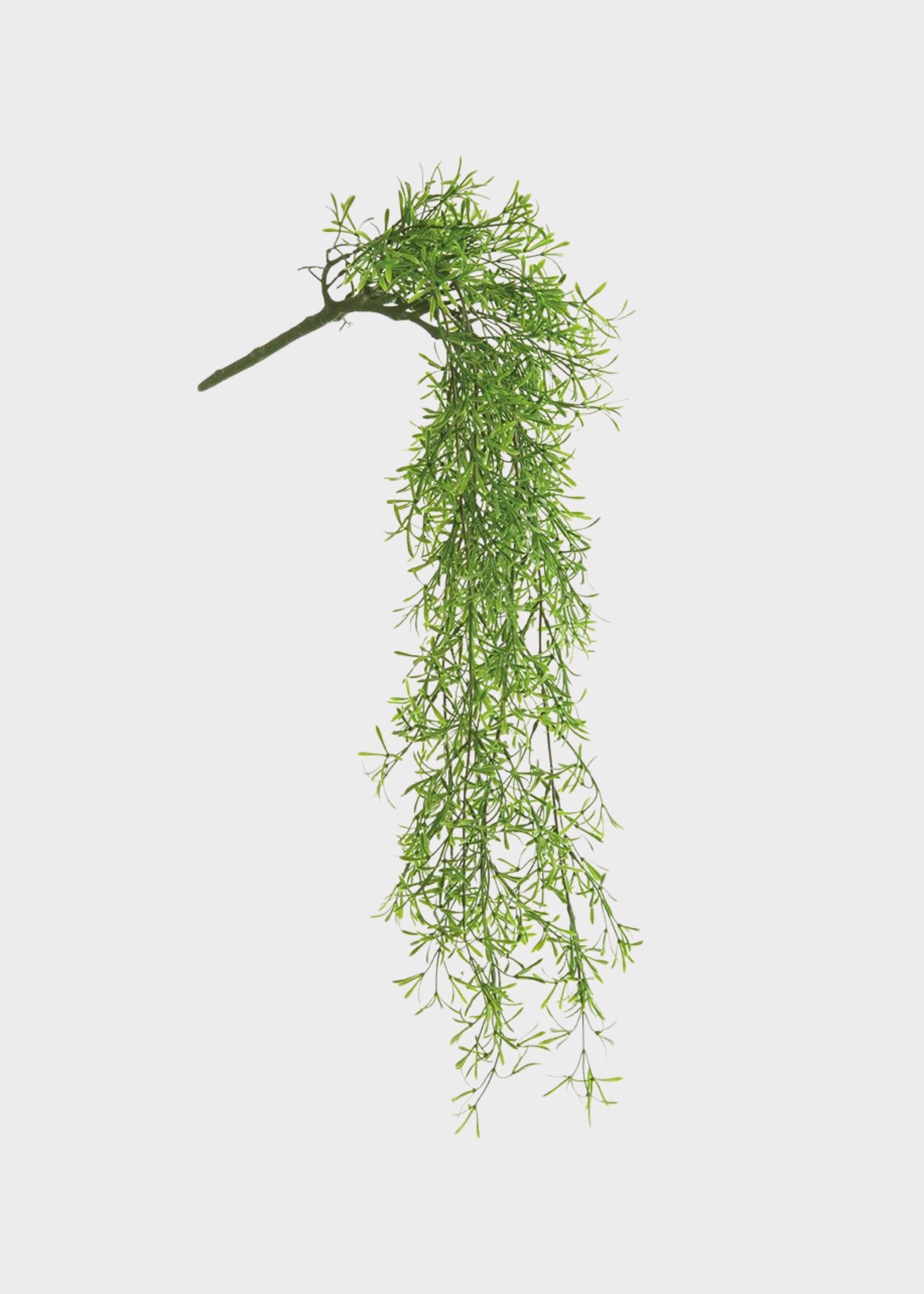 UV Treated Sprengeri Fern Fake Indoor/Outdoor Hanging Plant - 29"