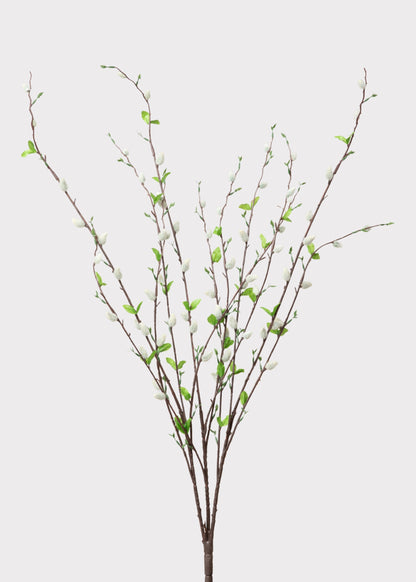 Artificial Pussy Willow Spray - 37"