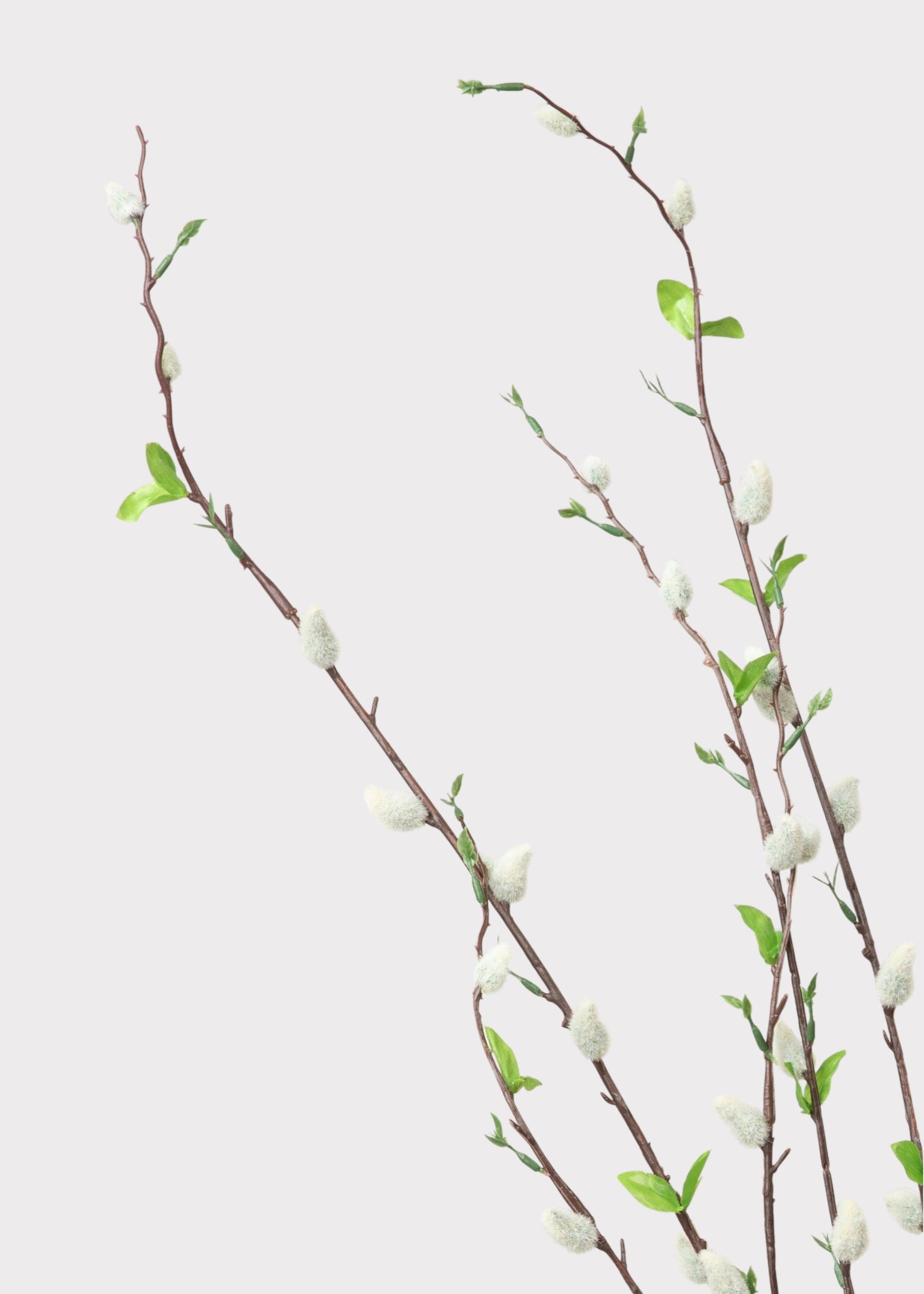 Artificial Pussy Willow Spray - 37"