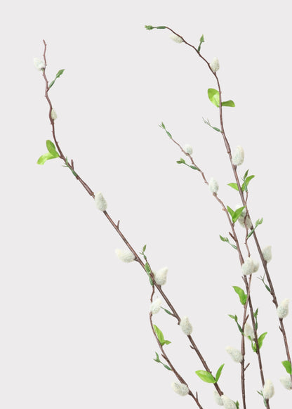 Artificial Pussy Willow Spray - 37"