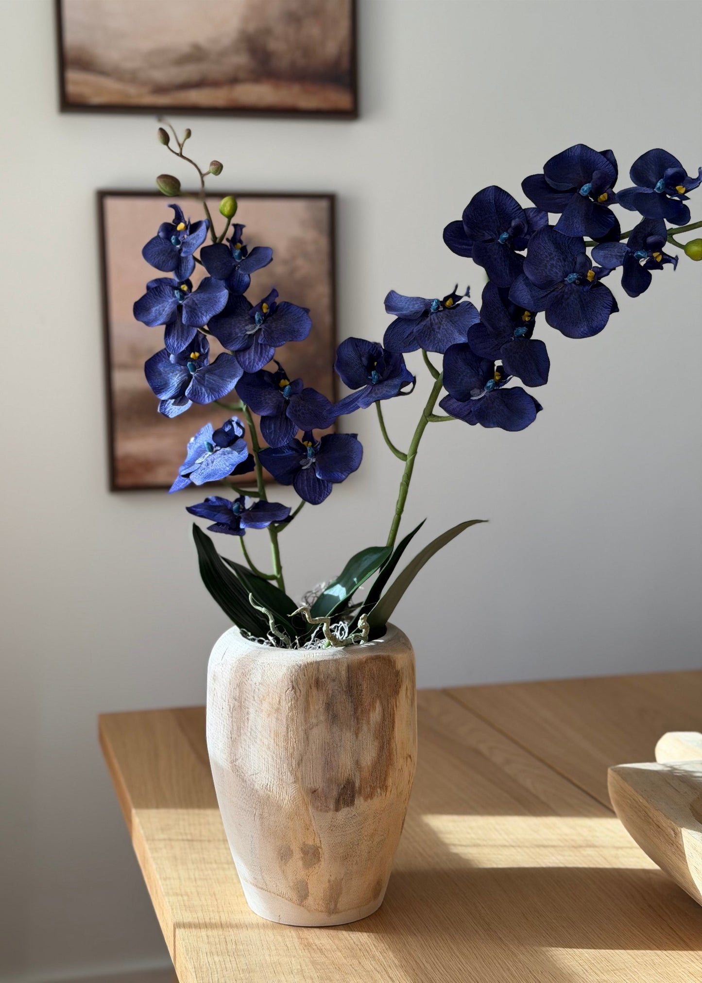 Artificial Phalaenopsis Orchid Leaf Plant - 15"