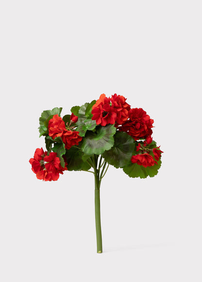 UV Resistant Indoor/Outdoor Natural Touch Geranium Pick - 17"