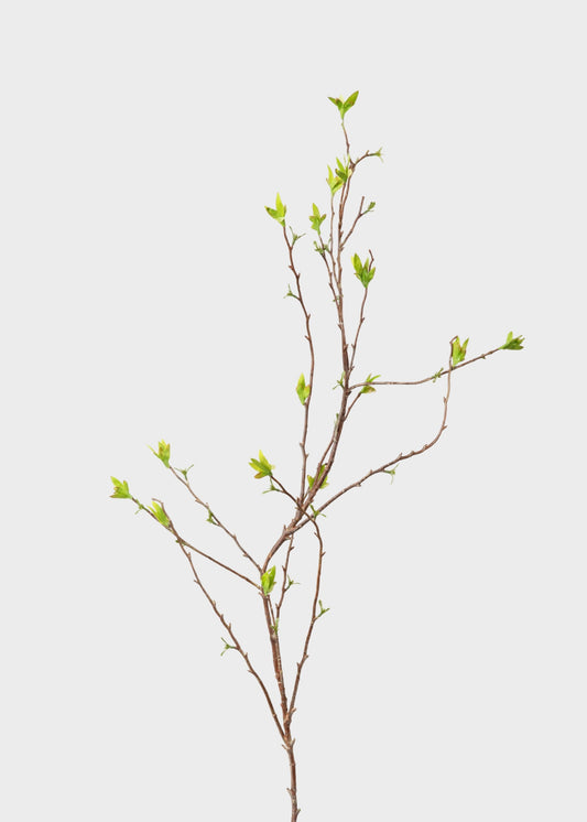 Green Artificial Budding Spring Willow Branch - 41"