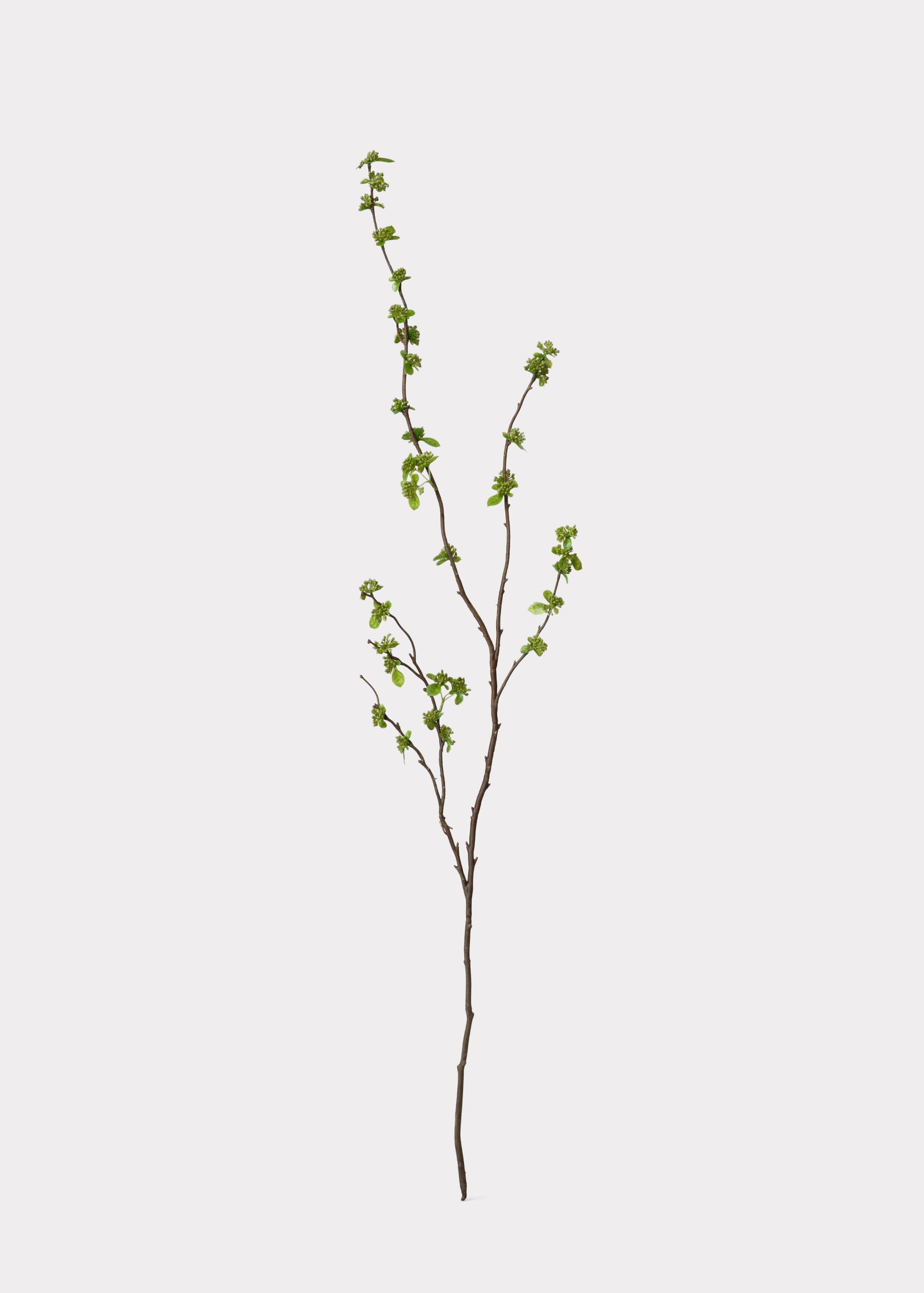 Artificial Branch with Green Buds - 40"