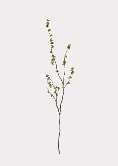 Artificial Branch with Green Buds - 40"