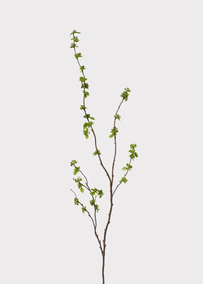 Artificial Branch with Green Buds - 40"