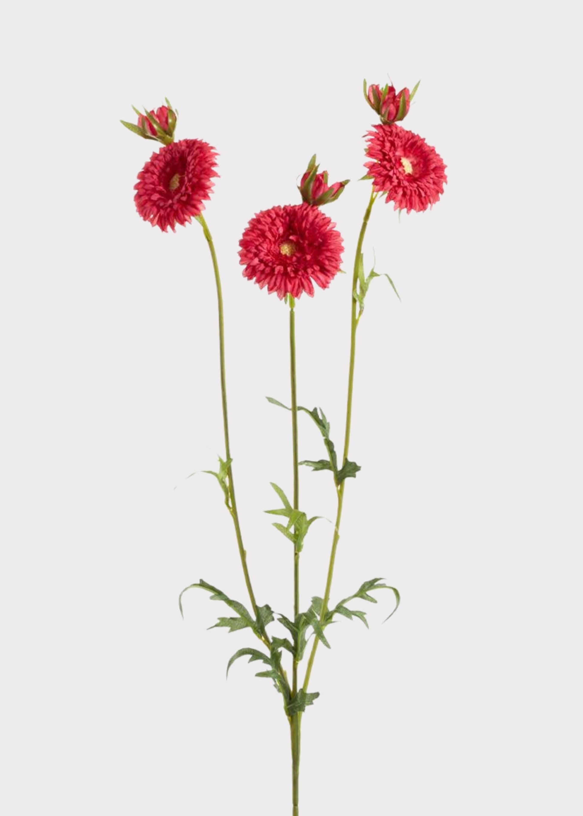 Pink Fake Gerbera Daisy Flower Spray - 26"