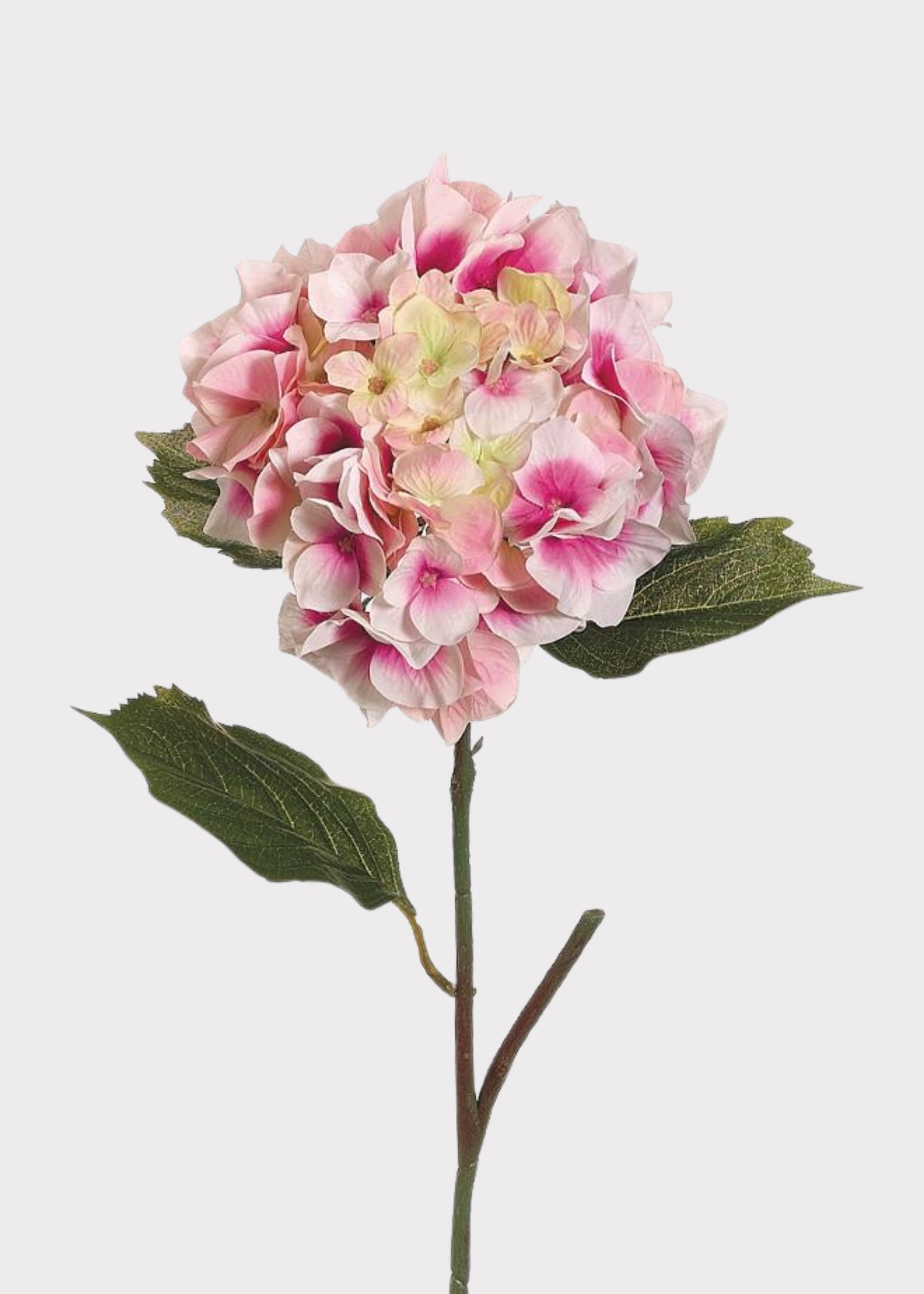 Fake Blooming Hydrangea Flower in Pink - 23"