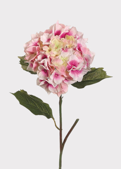 Fake Blooming Hydrangea Flower in Pink - 23"