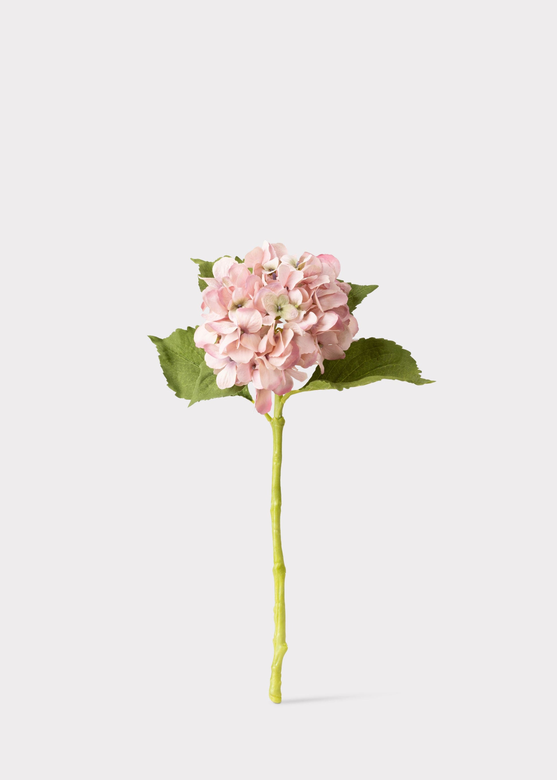 Small Hydrangea Artificial Flower in Antique Pink - 19"