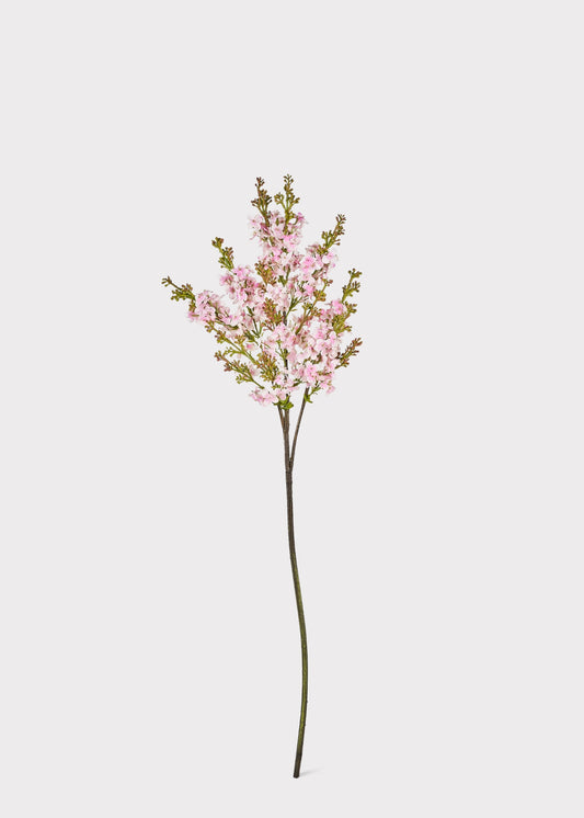 Fake Blooming Lilac Branch in Pink - 30"