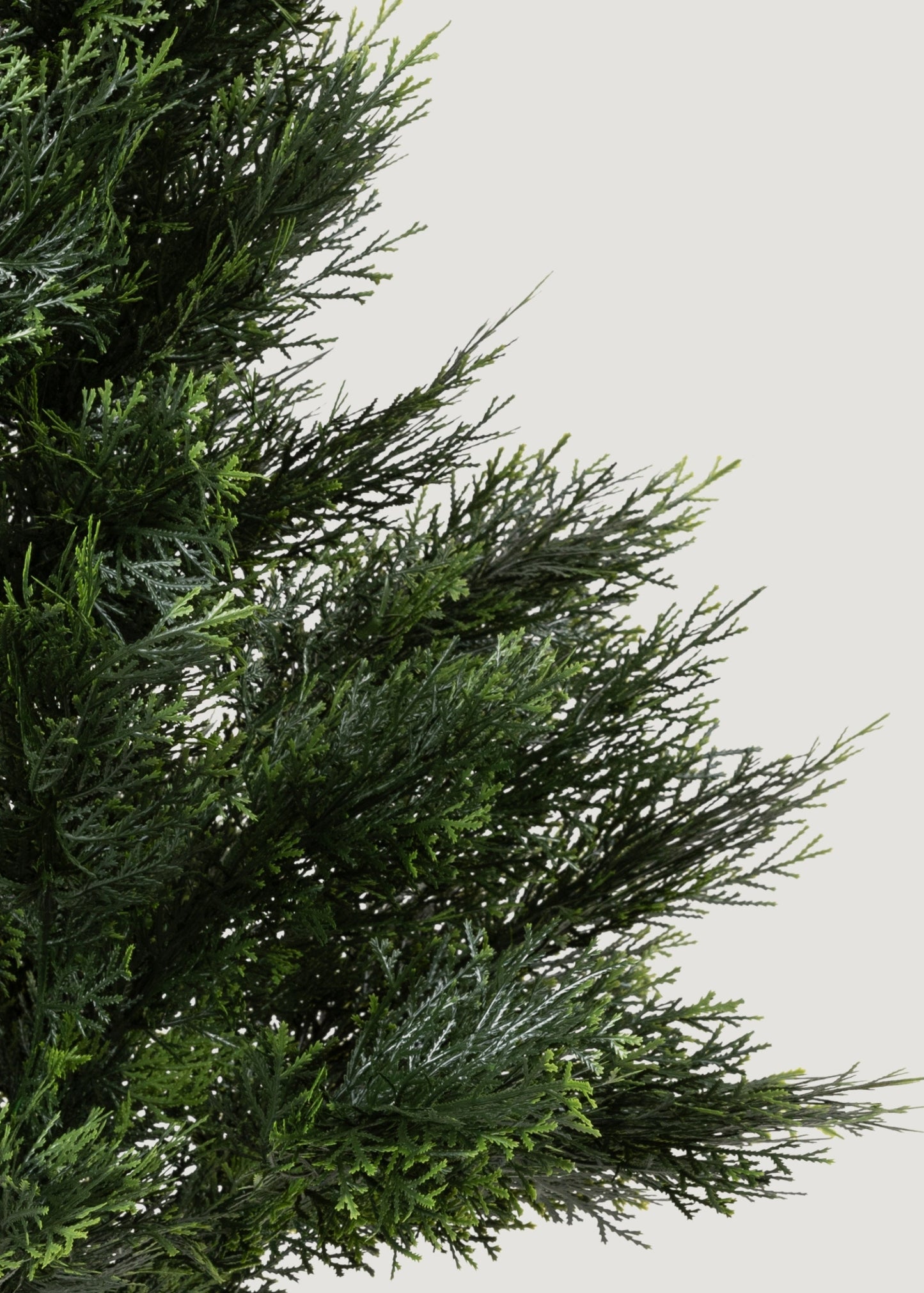 Fake UV Treated Indoor/Outdoor Cedar Topiary Tree in Pot - 48"
