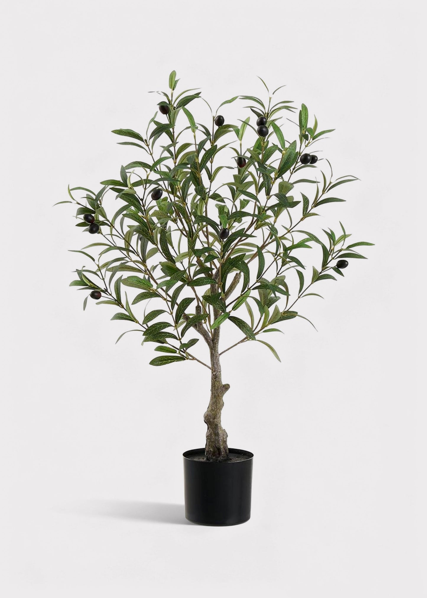 Artificial Olive Tree Potted Plant - 28"
