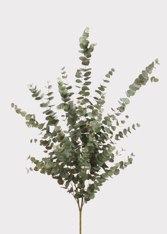 Deluxe Artificial Eucalyptus Large Foliage Bush - 57"