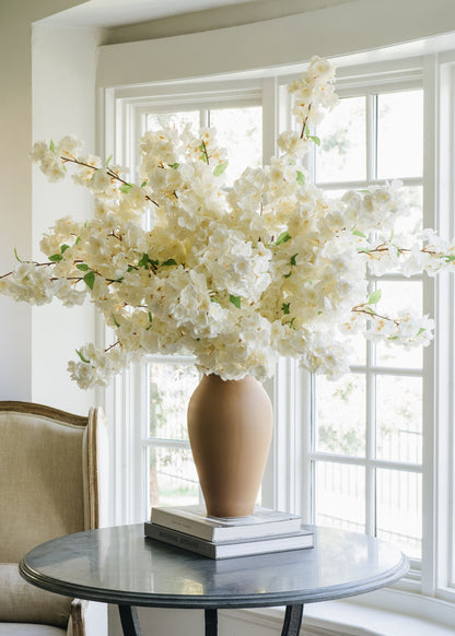 Large Spring White Cherry Blossom Design