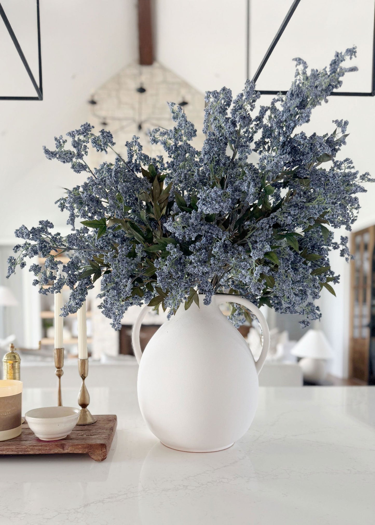 Large Blue Wild Plum Berry Design
