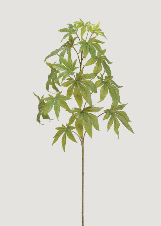 Artificial Marijuana Cannabis Leaf Branch - 39"
