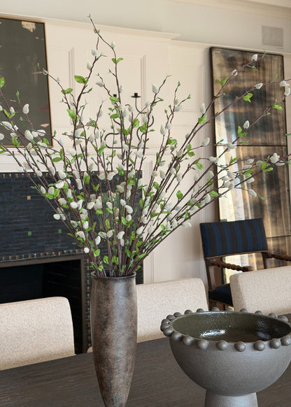 Artificial Pussy Willow Spray - 37"