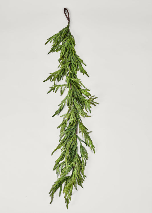 SAVE - Afloral™ Real Touch Norfolk Pine Garland - 60"