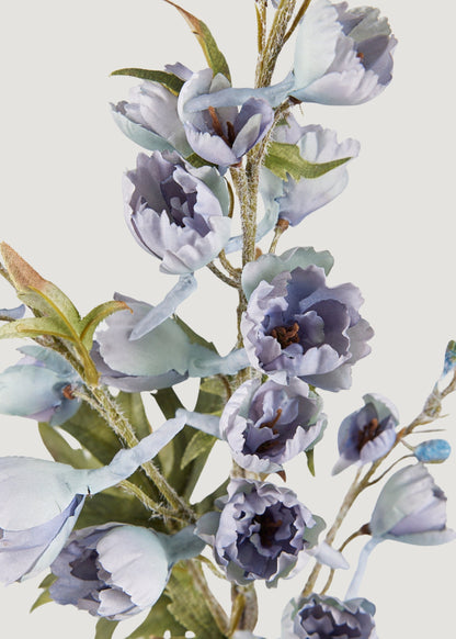 Artificial Delphinium Wildflower in Dusty Blue - 40.5"